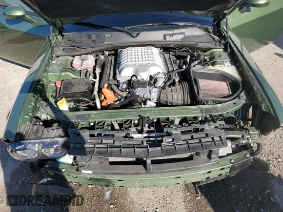 2021 Dodge Challenger SRT Hellcat with VIN 2C3CDZC94MH623112, listed as a Copart auction lot 45858015 with 17,748 mi miles and Salvage Title. Bid and sale history available at DreamBid. Image 11.