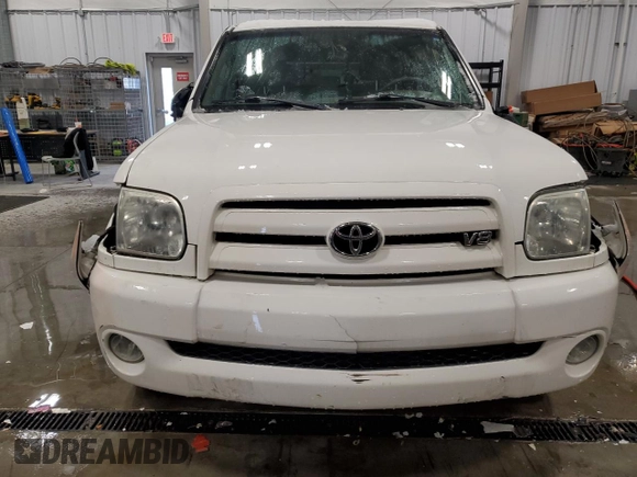 2005 Toyota Tundra Ltd with VIN 5TBDT48185S497292, listed as a Copart auction lot 45950975 with 142,317 mi miles and Clean Title. Bid and sale history available at carsss.com. Image 5.