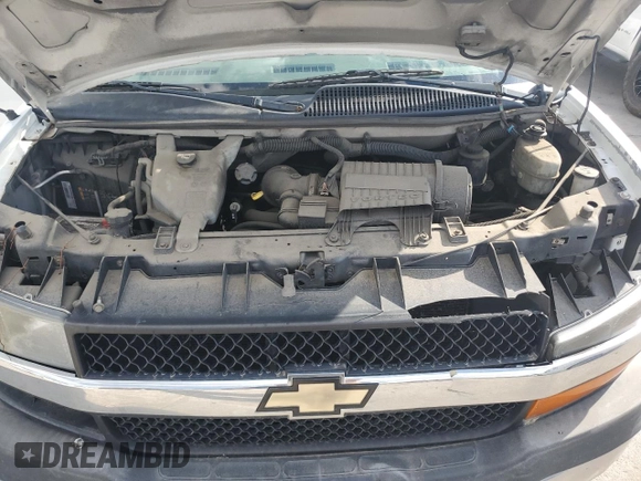 2013 Chevrolet Express Passenger LT with VIN 1GAZG1FG7D1121873, listed as a Copart auction lot 64763815 with Not provided miles and Clean title. Bid and sale history available at DreamBid. Image 12.