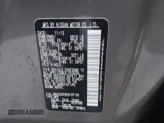 2014 Nissan Quest S with VIN JN8AE2KP0E9107133, listed as a IAAI auction lot 41561516 with 227,656 mi miles and . Bid and sale history available at DreamBid. Image 9.