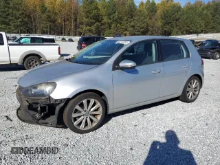 2012 Volkswagen Golf TDI with VIN WVWNM7AJ2CW333196, listed as a Copart auction lot 80212814 with 105,939 mi miles and Salvage title. Bid and sale history available at DreamBid. Image 1.