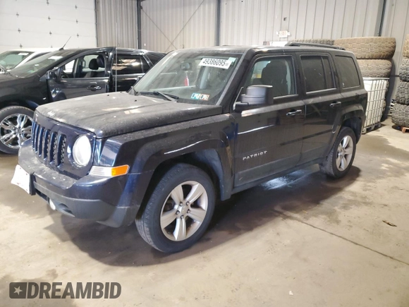 2011 Jeep Patriot Latitude with VIN 1J4NF1GB1BD219119, listed as a Copart auction lot 49386095 with 110,361 mi miles and Clean Title. Bid and sale history available at DreamBid. Image 1.