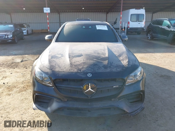 2020 Mercedes-Benz E-Class AMG E 63 S with VIN WDDZF8KB9LA748334, listed as a IAAI auction lot 41318226 with 43,135 mi miles. Bid and sale history available at carsss.com. Image 12.