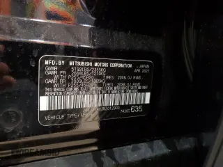 2022 Mitsubishi Outlander SEL z VIN JA4J3VA83NZ012900, wystawiony jako Copart lot #53317745 z przebiegiem 32 547 mil mil oraz Szkoda całkowita • Salvage title. Historia ofert i sprzedaży dostępna na DreamBid. Obrazek 14.