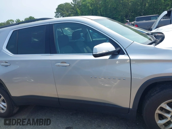 2020 Chevrolet Traverse LT Cloth with VIN 1GNEVGKW7LJ273511, listed as a IAAI auction lot 42366967 with 60,272 mi miles and . Bid and sale history available at DreamBid. Image 13.