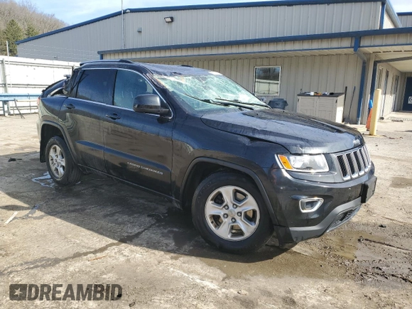 2015 Jeep Grand Cherokee Laredo with VIN 1C4RJFAG2FC790251, listed as a Copart auction lot 53562625 with 161,623 mi miles and Salvage Title. Bid and sale history available at carsss.com. Image 4.