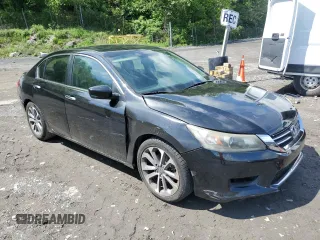 2014 Honda Accord Sport with VIN 1HGCR2F51EA019371, listed as a Copart auction lot 57385995 with 217,232 mi miles and Clean Title. Bid and sale history available at DreamBid. Image 4.