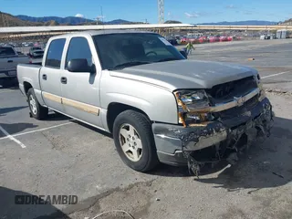 2005 Chevrolet Silverado 1500 LS z VIN 2GCEC13T051285755, wystawiony jako IAAI lot #41547907 z przebiegiem 155 606 mil mil oraz . Historia ofert i sprzedaży dostępna na DreamBid. Obrazek 1.