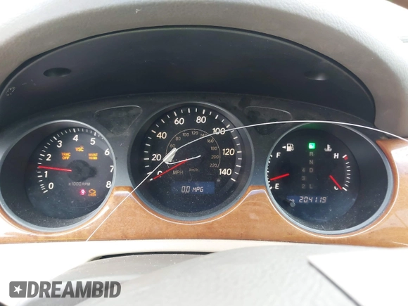 2005 Lexus ES 350 с VIN JTHBA30G555128134, выставлен на аукционе IAAI как лот 42368102 с пробегом 204 119 миль миль и . История ставок и продаж доступна на DreamBid. Изображение 7.