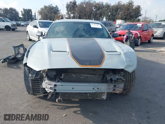 2023 Ford Mustang Mach 1 with VIN 1FA6P8R02P5502244, listed as a IAAI auction lot 41409445 with 12,573 mi miles and . Bid and sale history available at DreamBid. Image 13.