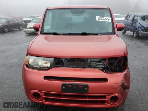 2009 Nissan Cube S z VIN JN8AZ28R59T118067, wystawiony jako Copart lot #50803025 z przebiegiem 155 097 mil mil oraz Szkoda całkowita • Salvage title. Historia ofert i sprzedaży dostępna na DreamBid. Obrazek 5.