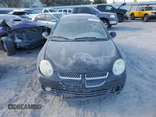 2005 Dodge Neon SXT with VIN 1B3ES56C25D237265, listed as a Copart auction lot 44866665 with 201,991 mi miles and Salvage Title. Bid and sale history available at carsss.com. Image 5.