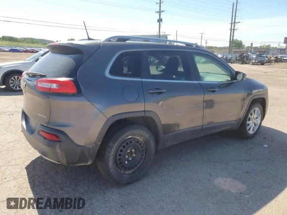 2016 Jeep Cherokee Limited z VIN 1C4PJMDB4GW213278, wystawiony jako Copart lot #61165065 z przebiegiem 150 580 mil mil oraz Szkoda całkowita • Salvage title. Historia ofert i sprzedaży dostępna na DreamBid. Obrazek 3.
