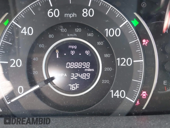 2014 Honda CR-V LX with VIN 2HKRM4H37EH661455, listed as a IAAI auction lot 41753487 with 88,898 mi miles. Bid and sale history available at carsss.com. Image 15.