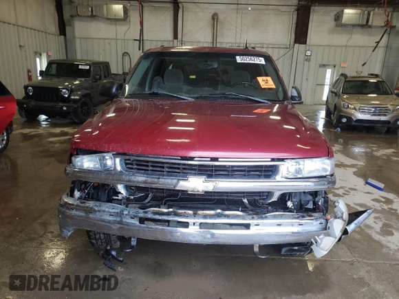 2004 Chevrolet Suburban LS with VIN 1GNFK16ZX4J242897, listed as a Copart auction lot 50256275 with 259,119 mi miles and Non Repairable. Bid and sale history available at carsss.com. Image 5.