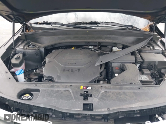 2025 Kia Telluride S with VIN 5XYP6DGC8SG590319, listed as a IAAI auction lot 42625086 with 14,392 mi miles and . Bid and sale history available at DreamBid. Image 10.