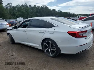 2021 Honda Accord Sport with VIN 1HGCV1F32MA099721, listed as a Copart auction lot 61086495 with 82,218 mi miles and Salvage title. Bid and sale history available at DreamBid. Image 2.