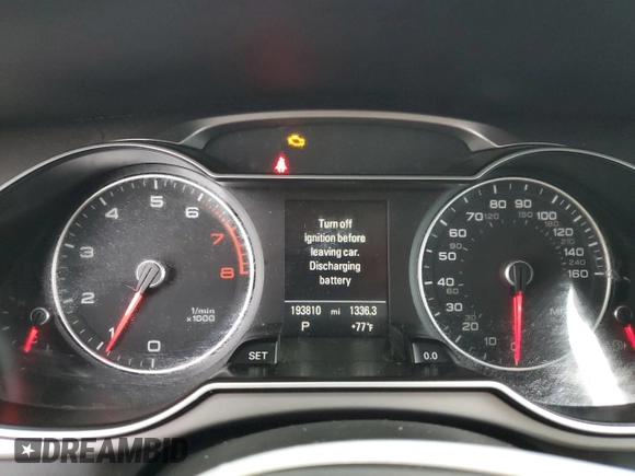 2013 Audi allroad Premium Plus with VIN WA1UFAFL2DA191342, listed as a Copart auction lot 64797584 with 193,810 mi miles and Clean Title. Bid and sale history available at carsss.com. Image 9.