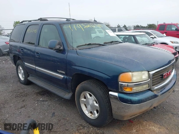 2005 GMC Yukon SLT with VIN 1GKEK13T15R196436, listed as a IAAI auction lot 41952646 with 247,487 mi miles. Bid and sale history available at carsss.com. Image 1.