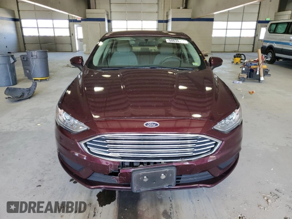 2017 Ford Fusion SE with VIN 3FA6P0HD0HR240647, listed as a Copart auction lot 50839715 with 118,609 mi miles and Salvage title. Bid and sale history available at DreamBid. Image 5.