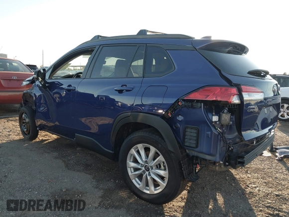 2024 Toyota Corolla Cross LE with VIN 7MUBAABG4RV092431, listed as a IAAI auction lot 41012071 with 4,641 mi miles and . Bid and sale history available at DreamBid. Image 3.