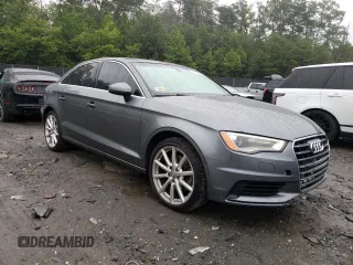 2015 Audi A3 1.8T Premium Plus with VIN WAUCCGFF2F1128698, listed as a Copart auction lot 61918183 with 57,605 mi miles. Bid and sale history available at carsss.com. Image 4.