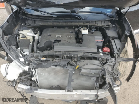 2019 Nissan Murano SV with VIN 5N1AZ2MJ7KN148267, listed as a Copart auction lot 44539455 with 38,308 mi miles and Salvage Title. Bid and sale history available at carsss.com. Image 13.