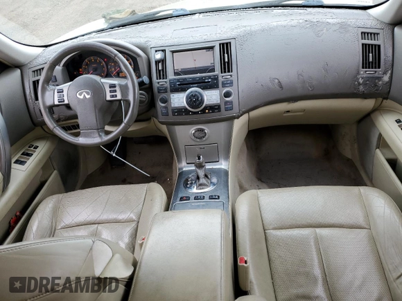 2006 Infiniti FX with VIN JNRAS08W86X201667, listed as a Copart auction lot 53884045 with 169,988 mi miles and Salvage Title. Bid and sale history available at DreamBid. Image 8.