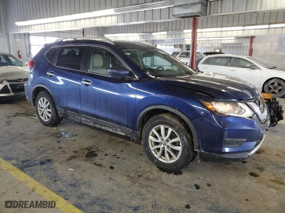 2020 Nissan Rogue SV with VIN JN8AT2MV9LW102271, listed as a Copart auction lot 45492445 with 113,206 mi miles and Salvage Title. Bid and sale history available at carsss.com. Image 4.