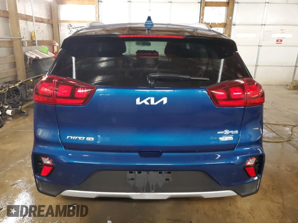 2022 Kia Niro LX with VIN KNDCB3LC2N5510049, listed as a Copart auction lot 85167764 with 44,863 mi miles and Salvage Title. Bid and sale history available at carsss.com. Image 6.