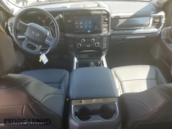 2024 Ford Super Duty F-250 SRW XL with VIN 1FT8W2BN6REF80375, listed as a Copart auction lot 51074575 with 1,202 mi miles and Salvage Title. Bid and sale history available at carsss.com. Image 8.