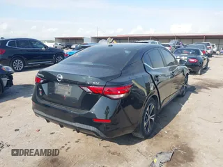 2022 Nissan Sentra SV with VIN 3N1AB8CV2NY294229, listed as a IAAI auction lot 42046050 with 35,659 mi miles and . Bid and sale history available at DreamBid. Image 4.