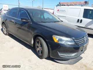2014 Volkswagen Passat Wolfsburg Ed with VIN 1VWAS7A30EC041800, listed as a IAAI auction lot 41769648 with 120,645 mi miles. Bid and sale history available at carsss.com. Image 1.