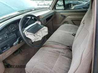 1996 Ford F-150 Special with VIN 2FTEF15N4TCA08677, listed as a Copart auction lot 77794374 with 0 mi miles and Salvage Title. Bid and sale history available at carsss.com. Image 8.