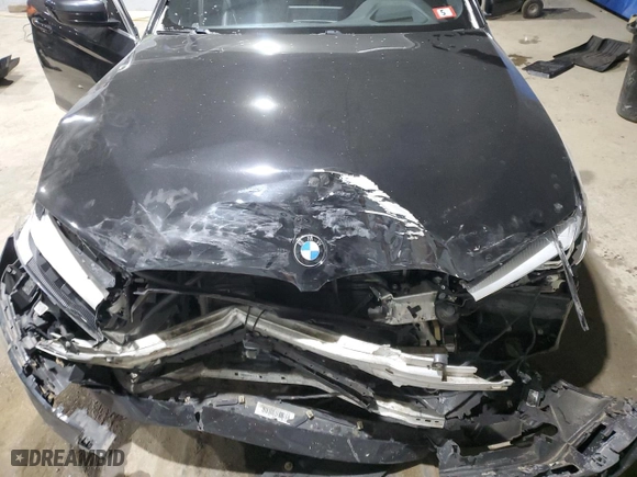 2019 BMW 5 Series 530i xDrive with VIN WBAJA7C52KWW05524, listed as a Copart auction lot 87913315 with 0 mi miles and Salvage Title. Bid and sale history available at carsss.com. Image 11.