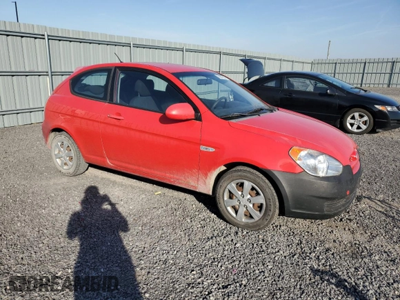 2008 Hyundai Accent Man L with VIN KMHCN35C68U092394, listed as a Copart auction lot 76981624 with 157,154 mi miles and Clean Title. Bid and sale history available at carsss.com. Image 4.