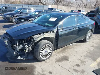 2016 Ford Fusion Titanium with VIN 3FA6P0K9XGR152837, listed as a IAAI auction lot 41647436 with 196,700 mi miles. Bid and sale history available at carsss.com. Image 17.