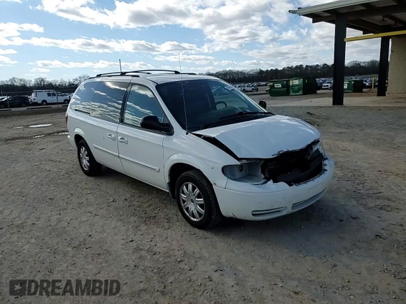2007 Chrysler Town & Country LWB Touring with VIN 2A4GP54L07R214234, listed as a Copart auction lot 86861914 with 173,003 mi miles and Salvage Title. Bid and sale history available at carsss.com. Image 11.
