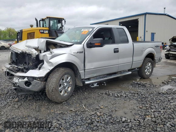 2013 Ford F-150 XL with VIN 1FTFX1EF1DFC68650, listed as a Copart auction lot 55537065 with 166,929 mi miles and Salvage Title. Bid and sale history available at DreamBid. Image 1.