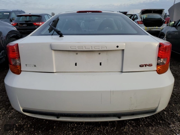 2002 Toyota Celica GTS with VIN JTDDY38T620057199, listed as a Copart auction lot 84674184 with 0 mi miles and Salvage Title. Bid and sale history available at carsss.com. Image 6.