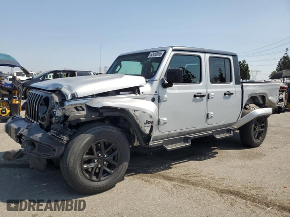 2022 Jeep Gladiator Altitude с VIN 1C6HJTAG1NL164724, выставлен на аукционе Copart как лот 62400065 с пробегом 46 993 миль миль и Списание • Salvage title. История ставок и продаж доступна на DreamBid. Изображение 1.