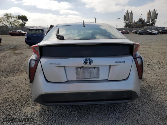 2017 Toyota Prius Two with VIN JTDKBRFU9H3545125, listed as a Copart auction lot 53466065 with 432,851 mi miles and Salvage Title. Bid and sale history available at carsss.com. Image 6.