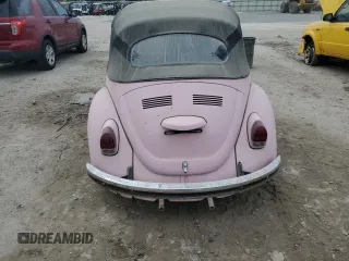 1968 Volkswagen Beetle with VIN 158471748, listed as a Copart auction lot 74748374 with Not Provided miles and Salvage Title. Bid and sale history available at DreamBid. Image 6.