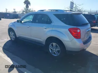 2014 Chevrolet Equinox LTZ with VIN 2GNALDEKXE6191672, listed as a IAAI auction lot 41706804 with 45,507 mi miles. Bid and sale history available at carsss.com. Image 3.