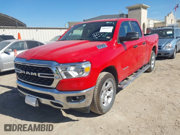2023 Ram 1500 Big Horn with VIN 1C6SRFBTXPN546270, listed as a IAAI auction lot 41815977 with 55,688 mi miles. Bid and sale history available at carsss.com. Image 2.