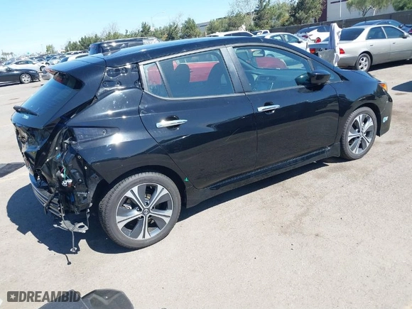 2020 Nissan LEAF SV with VIN 1N4AZ1CP7LC304931, listed as a IAAI auction lot 41720009 with 46,120 mi miles. Bid and sale history available at carsss.com. Image 4.