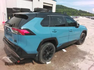 2023 Toyota RAV4 Hybrid XSE with VIN 2T3E6RFV6PW038320, listed as a Copart auction lot 46690615 with Not provided miles and Salvage title. Bid and sale history available at DreamBid. Image 3.