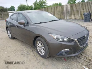 2015 Mazda 3 i Grand Touring with VIN JM1BM1W76F1223850, listed as a IAAI auction lot 42356420 with 45,514 mi miles and . Bid and sale history available at DreamBid. Image 1.