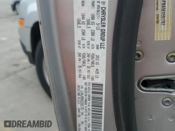 2014 Jeep Patriot Sport с VIN 1C4NJPBA5ED551767, выставлен на аукционе Copart как лот 61045035 с пробегом 154 705 миль миль и Списание • Salvage title. История ставок и продаж доступна на DreamBid. Изображение 13.