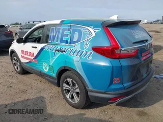 2019 Honda CR-V LX with VIN 2HKRW5H35KH419548, listed as a IAAI auction lot 41923516 with 127,746 mi miles and . Bid and sale history available at carsss.com. Image 3.